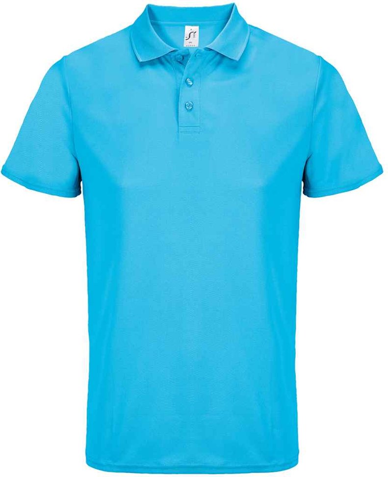 SOLS - "Pitcher" Poloshirt für Herren/Damen Unisex (Aquablau)
