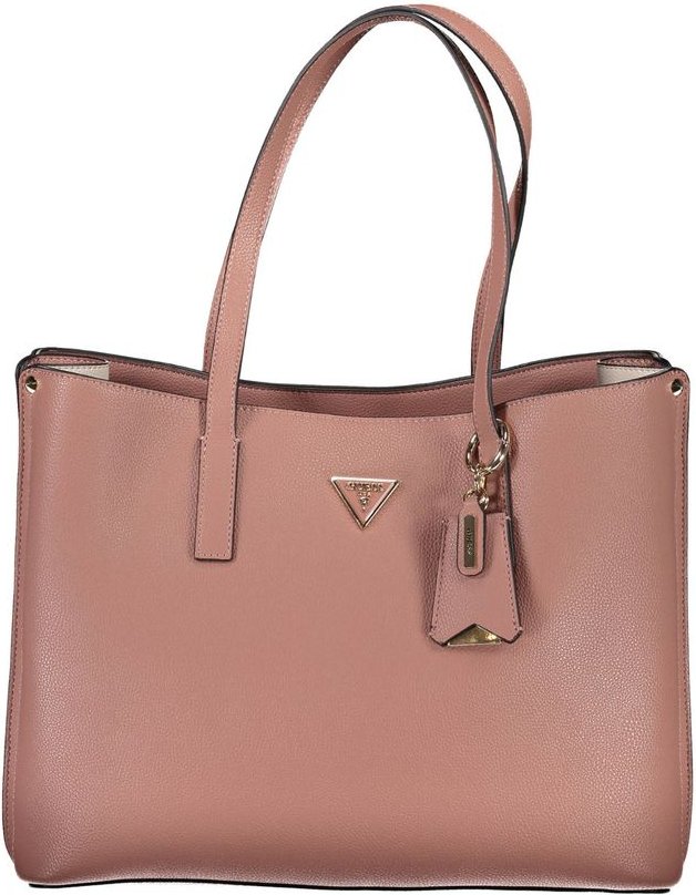 Pinke Polyethylen-Handtasche