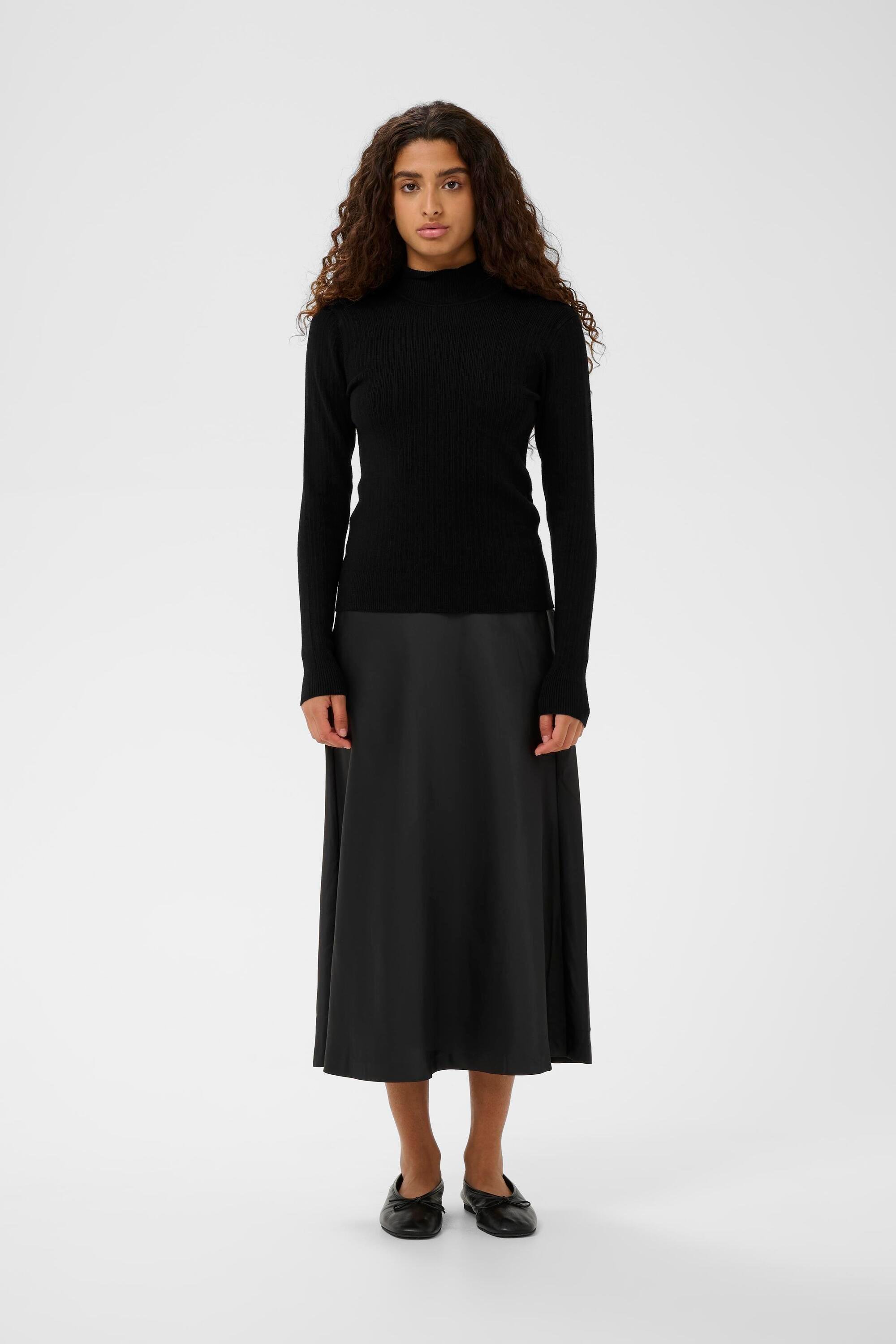 Strickpullover YenahIW Strickpullover Tight fit black