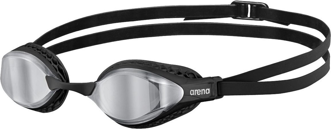 Arena - "Airspeed" Schwimmbrille für Herren/Damen Unisex (Silber/Schwarz)