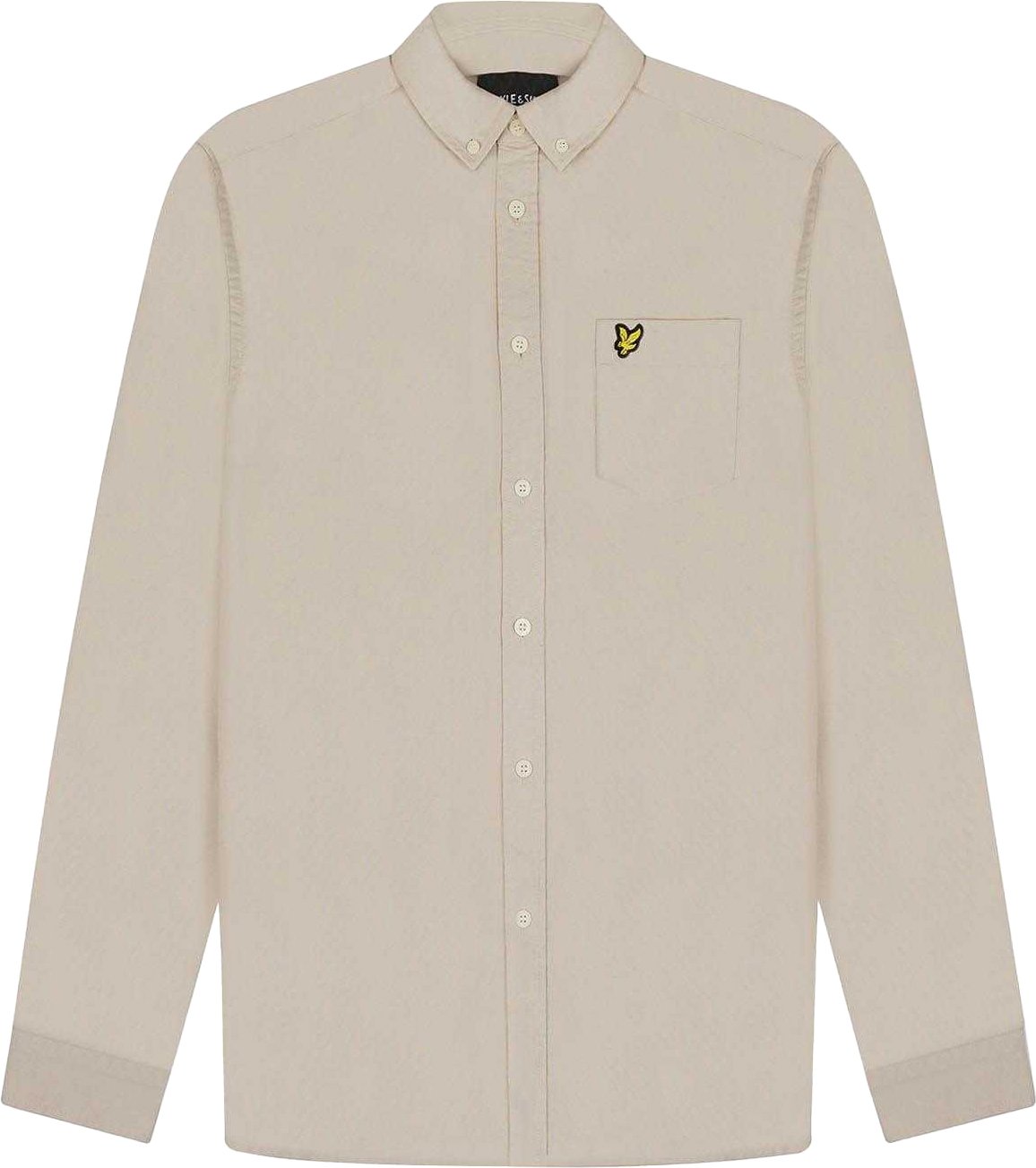 Thumbnail - Lyle & Scott - Leicht Hemd für Herren Regulär (Cremefarbe)