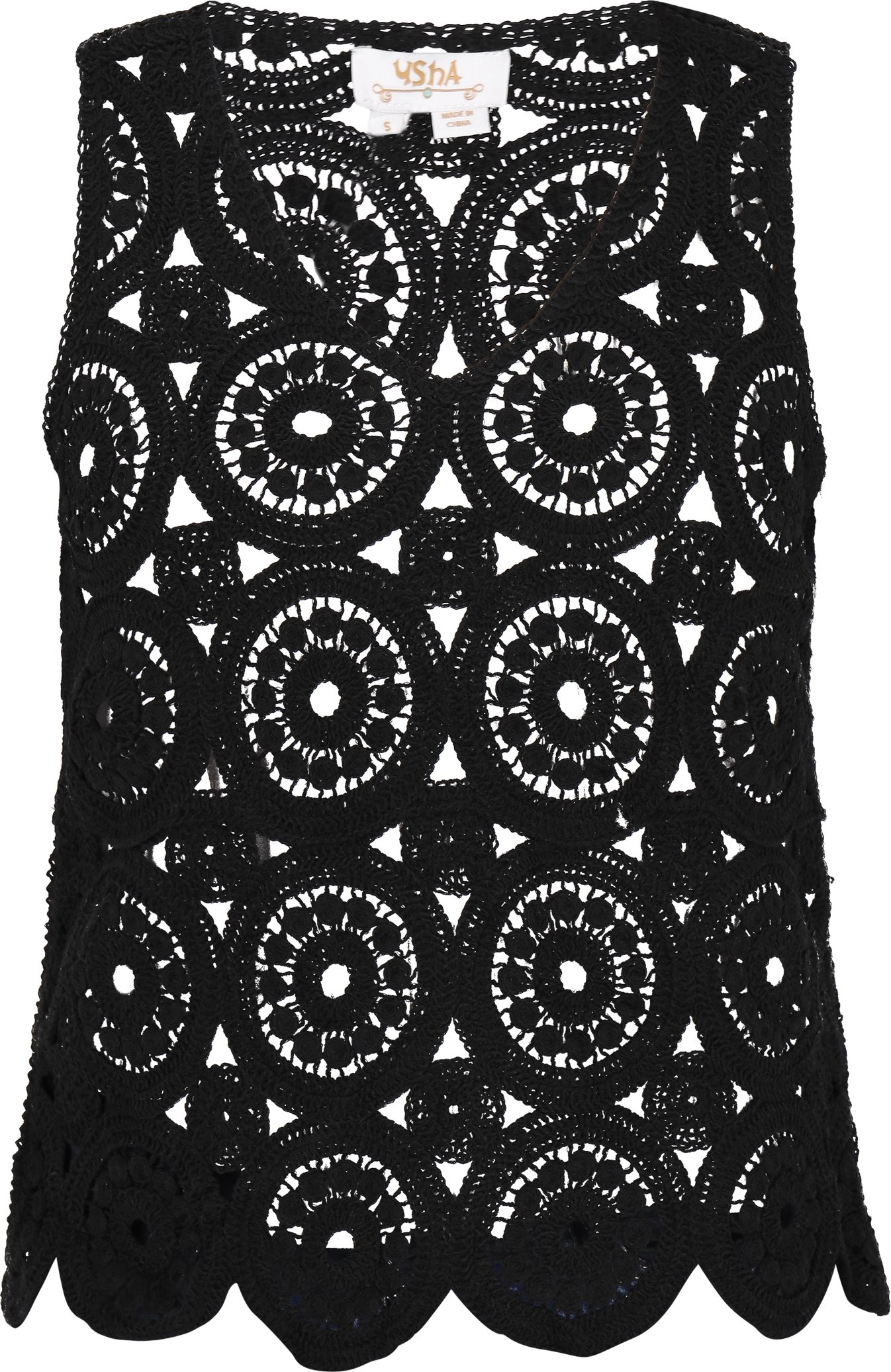 usha Spitze Frauen Schwarz