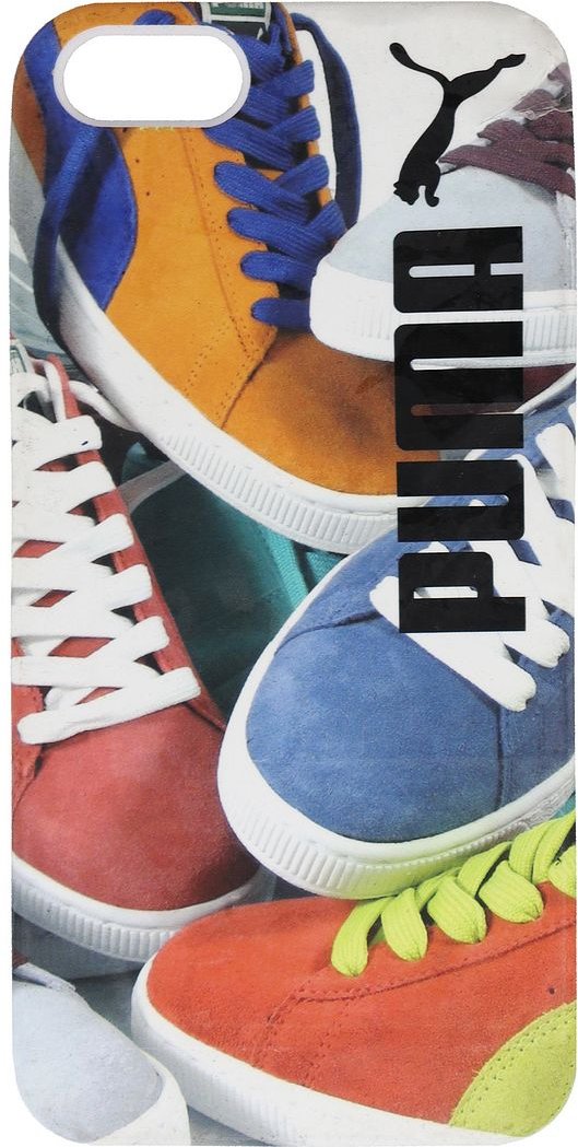 Puma Bytes Wildleder Grafik Multicolored iPhone 5 Hartem Telefon Fall 052721 01