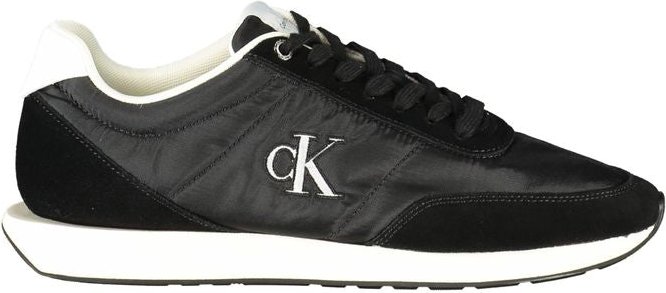 Calvin Klein Schwarze Polyester Herren Sneaker