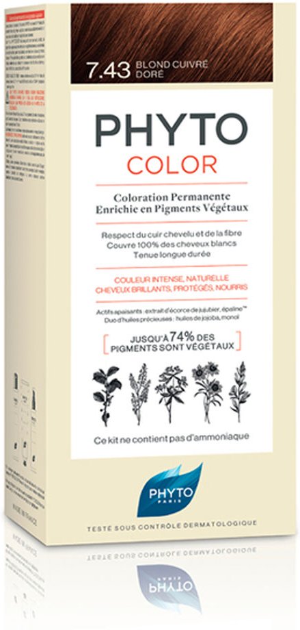 Thumbnail - Phytocolor #7.43-rubio Dorado Cobrizo