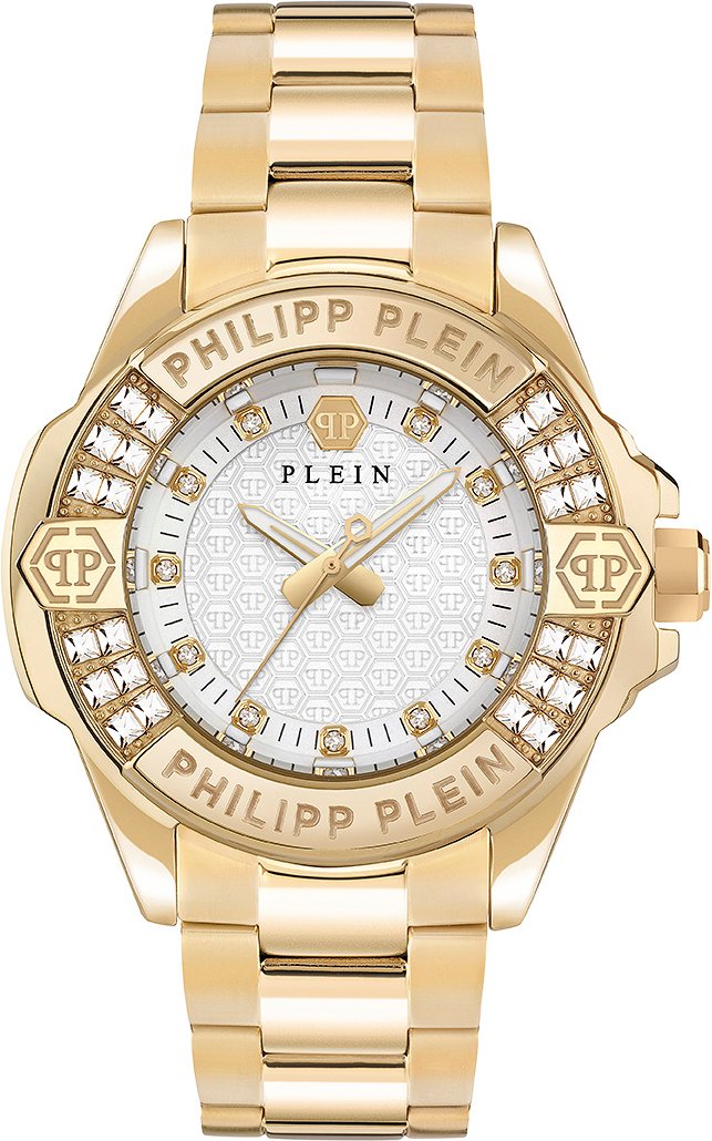 Philipp Plein Plein Majesty Gold Damen Armbanduhr PWOFA0725