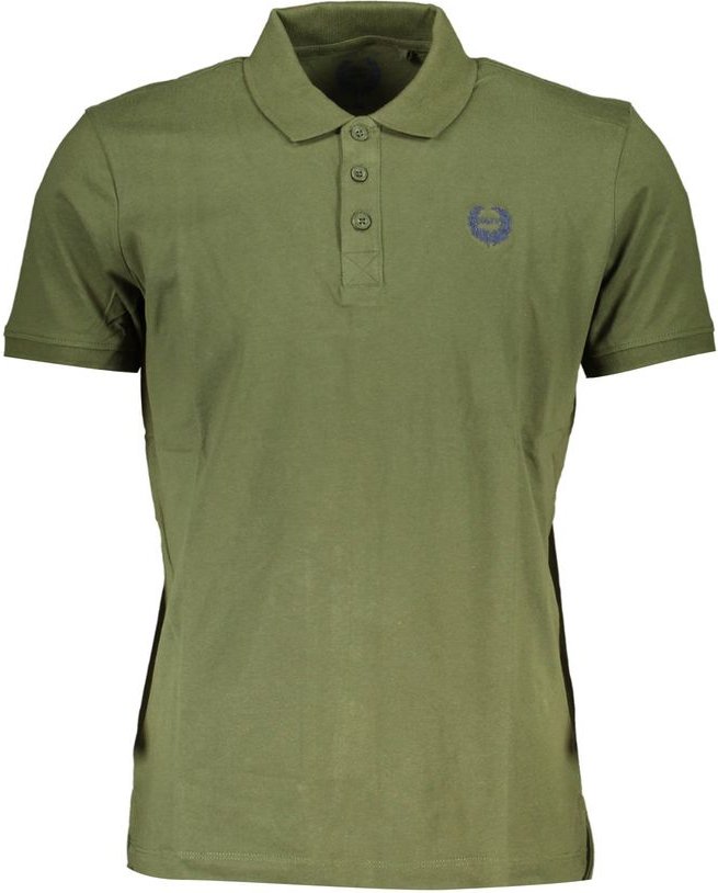 Gianmarco Venturi Verde Baumwoll-Herrenpolo