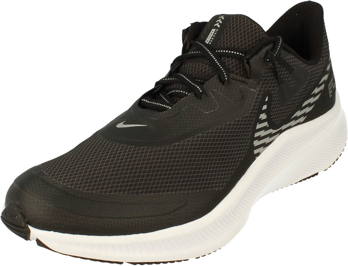 Nike Quest 3 Shield Herren Schwarz Turnschuhe