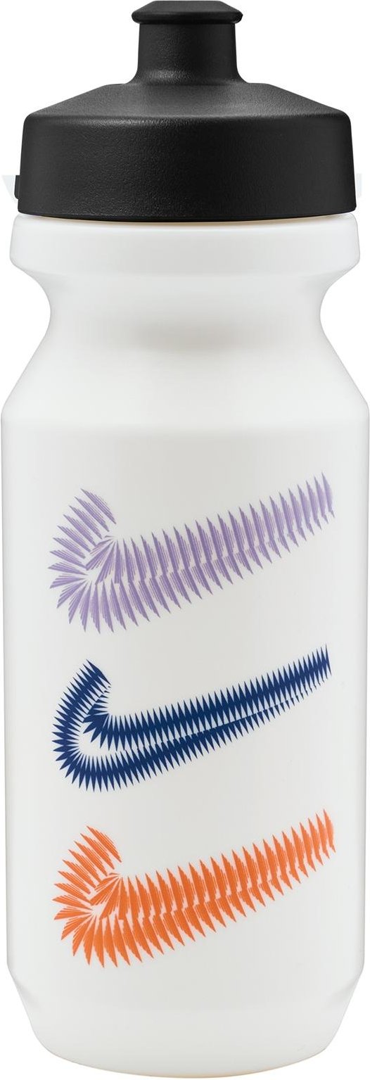 Nike - Wasserflasche, Weite Trinköffnung, 650ml (Weiß)