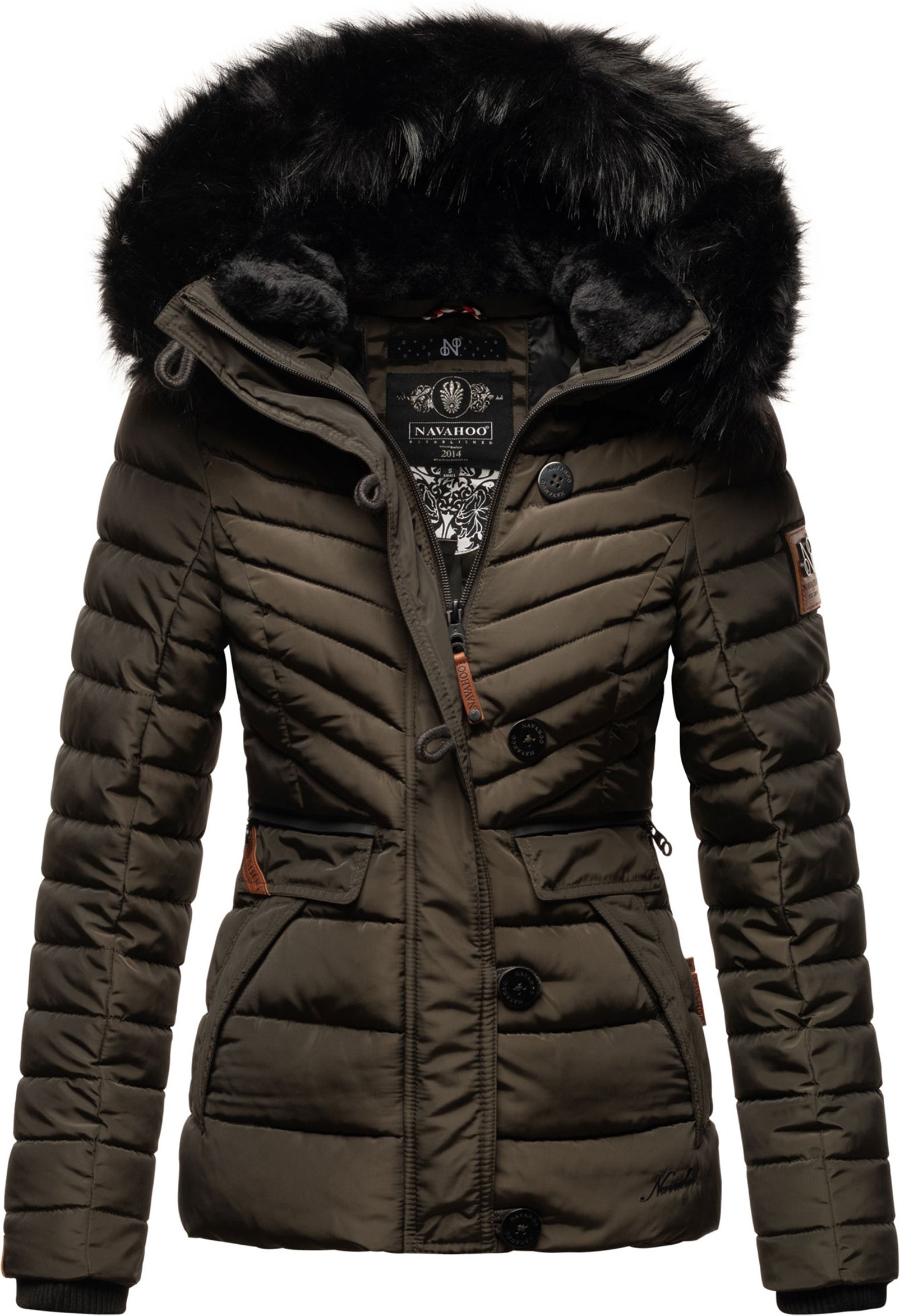 Navahoo Damen Winter Steppjacke Wisteriaa – Warm & Elegant