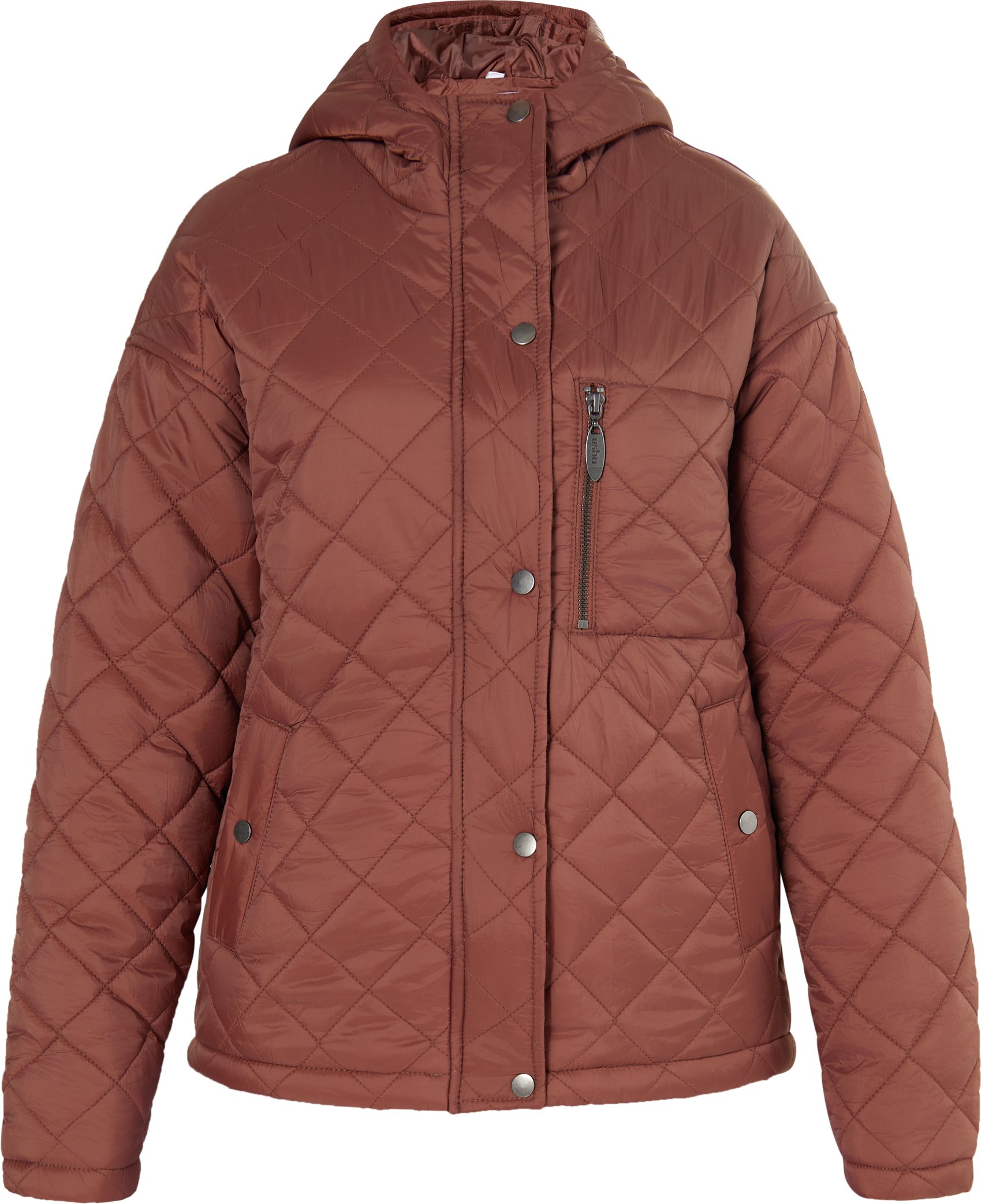 usha leichte Steppjacke Damen braun