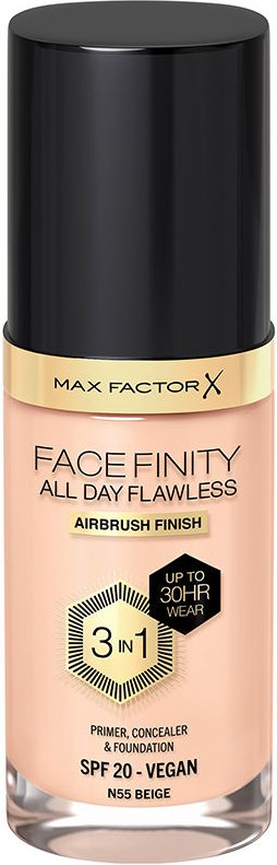 Thumbnail - Facefinity 3in1 Primer, Concealer & Foundation #55-beige 30 ml