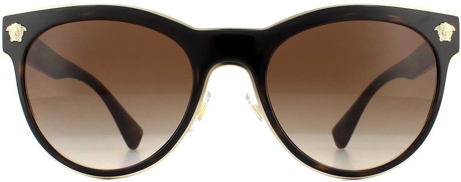Versace Sonnenbrille VE2198 125213 Dunkle Havanna Braun Gradient