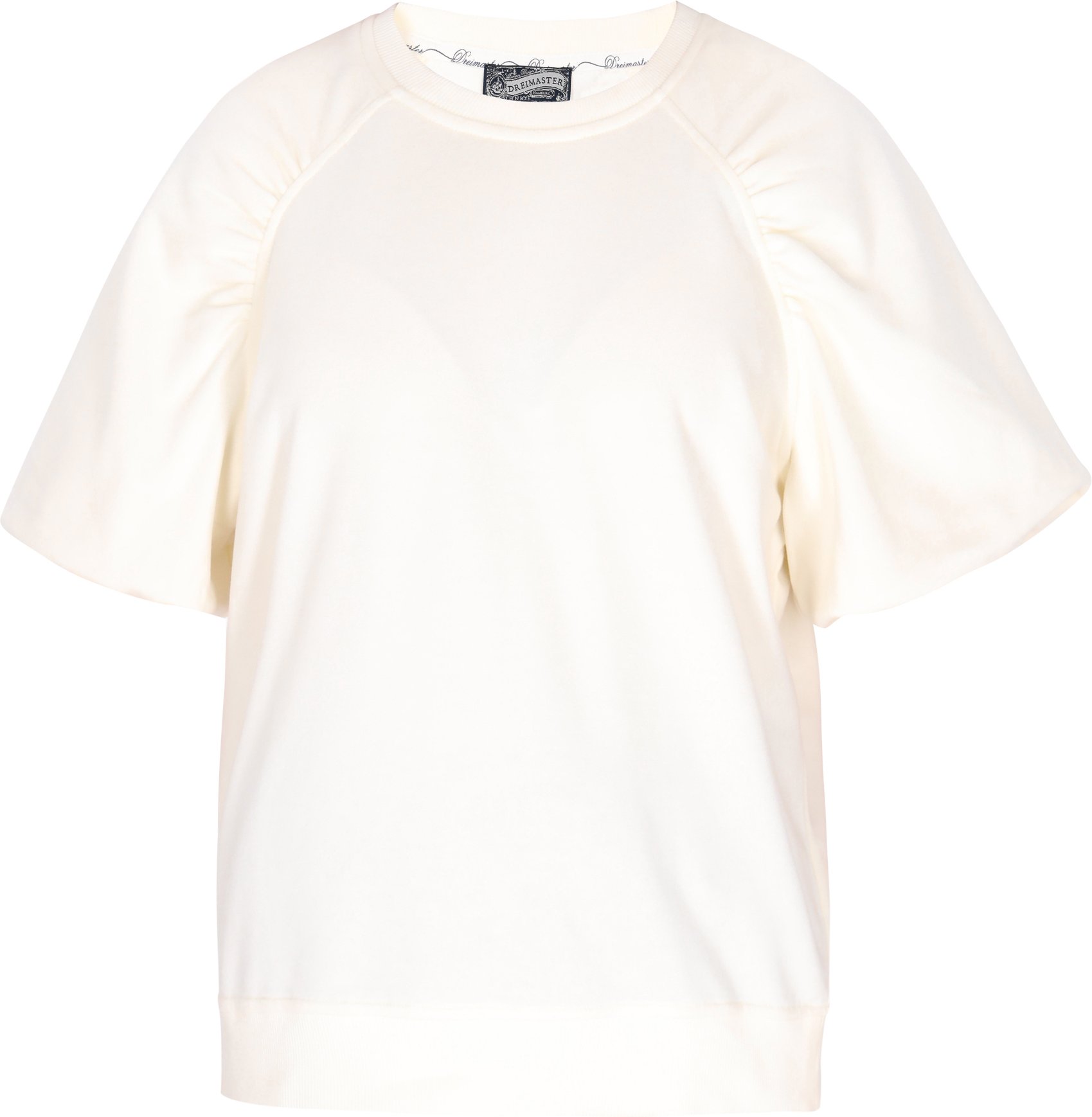 Dreimaster Sweatshirt Frauen cremefarben