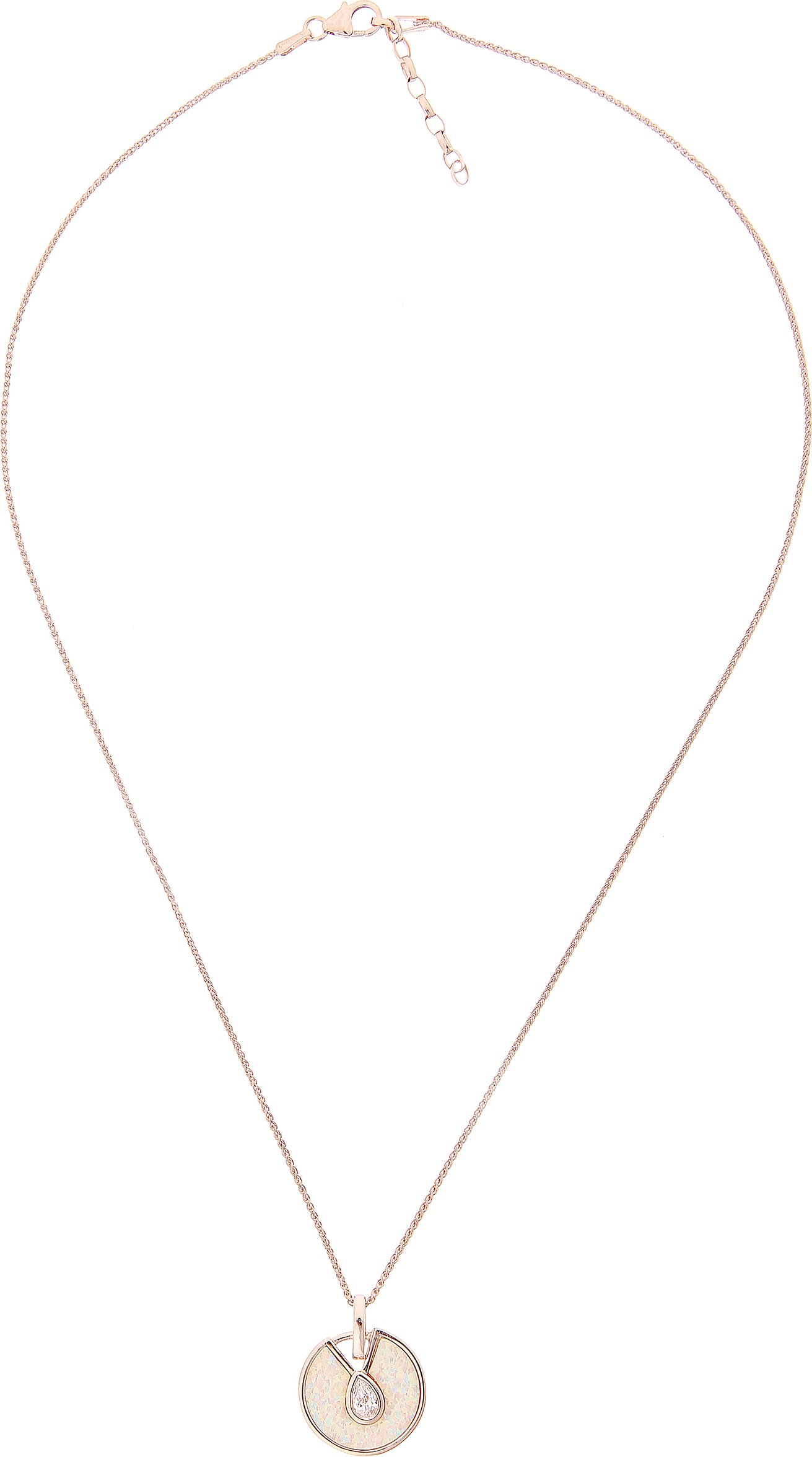 Orphelia 'Emmila' Damenkette mit Anhänger aus 925er Sterlingsilber, Rosé, ZH-7287