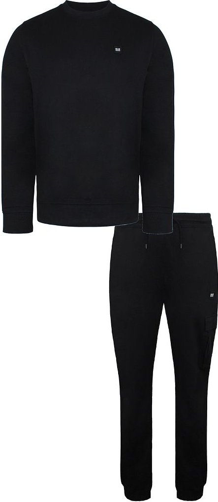Weekend -Täter Schuld Herren Black Trainingsanzug