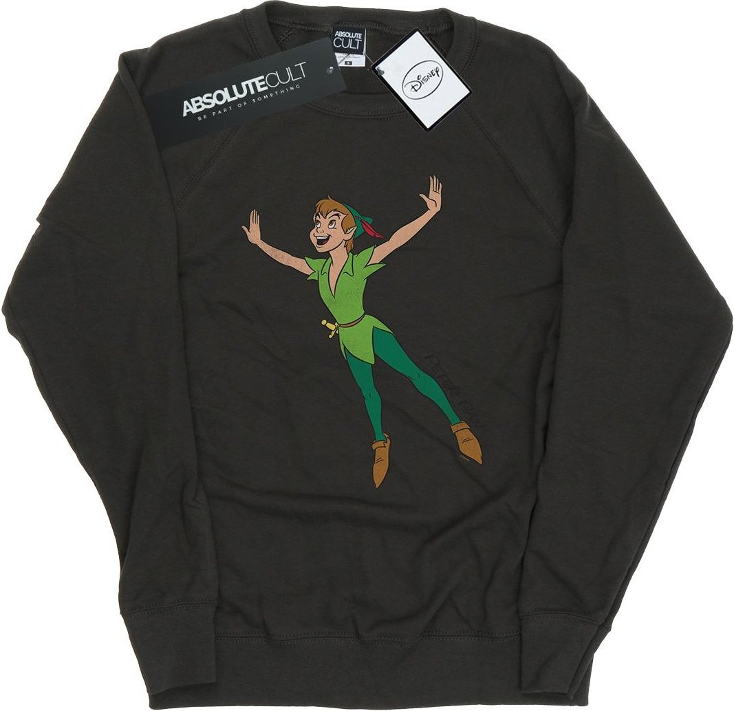 Disney - "Classic Flying Peter Pan" Sweatshirt für Damen (Hellgrau)