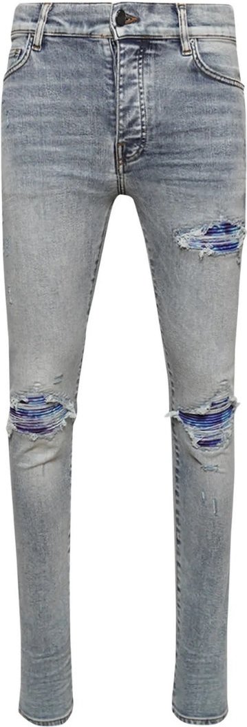 Amiri Tie Dye MX1 Stone Indigo Blue Jeans