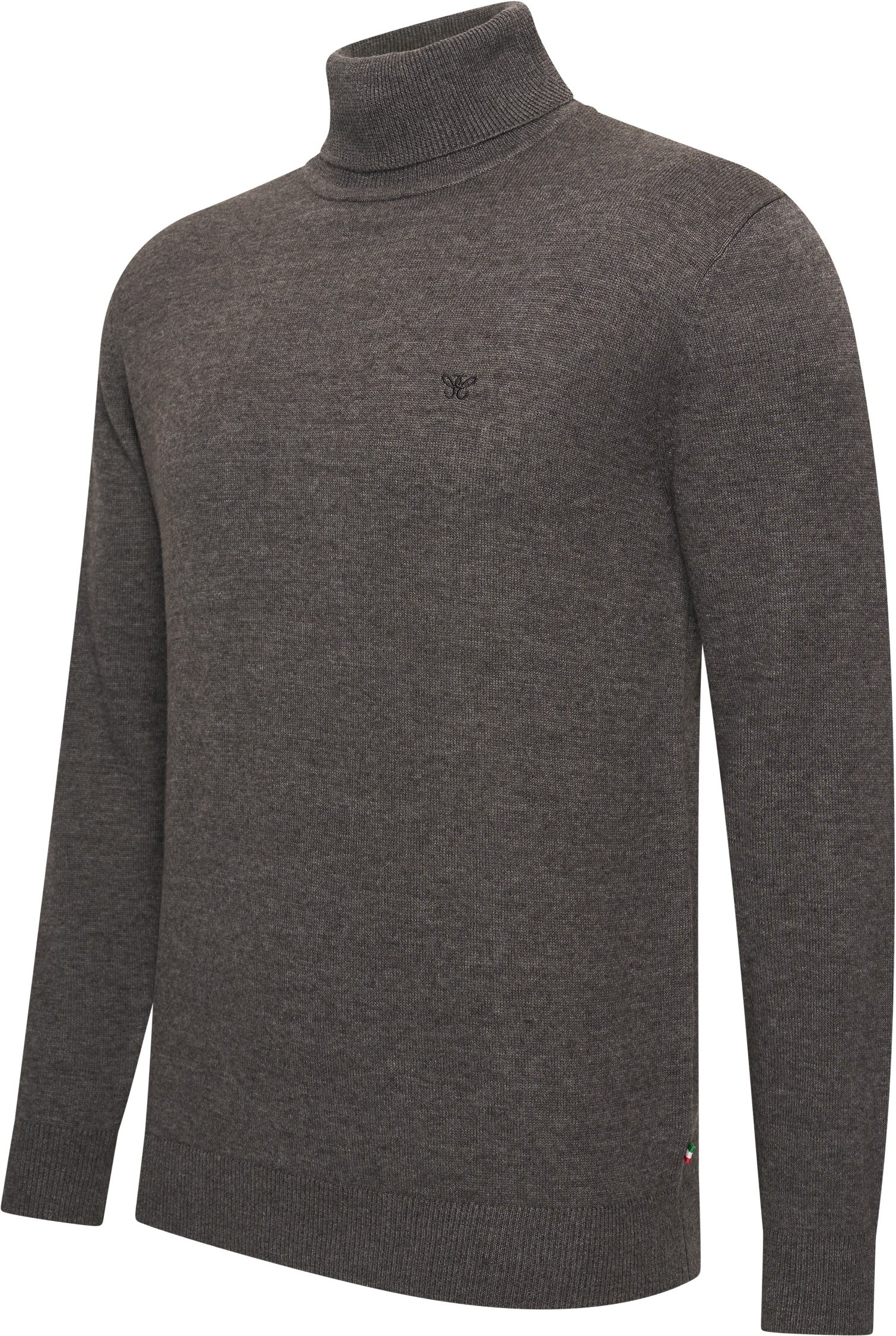 Cappuccino Italia Pullover Trento Coltrui Grau