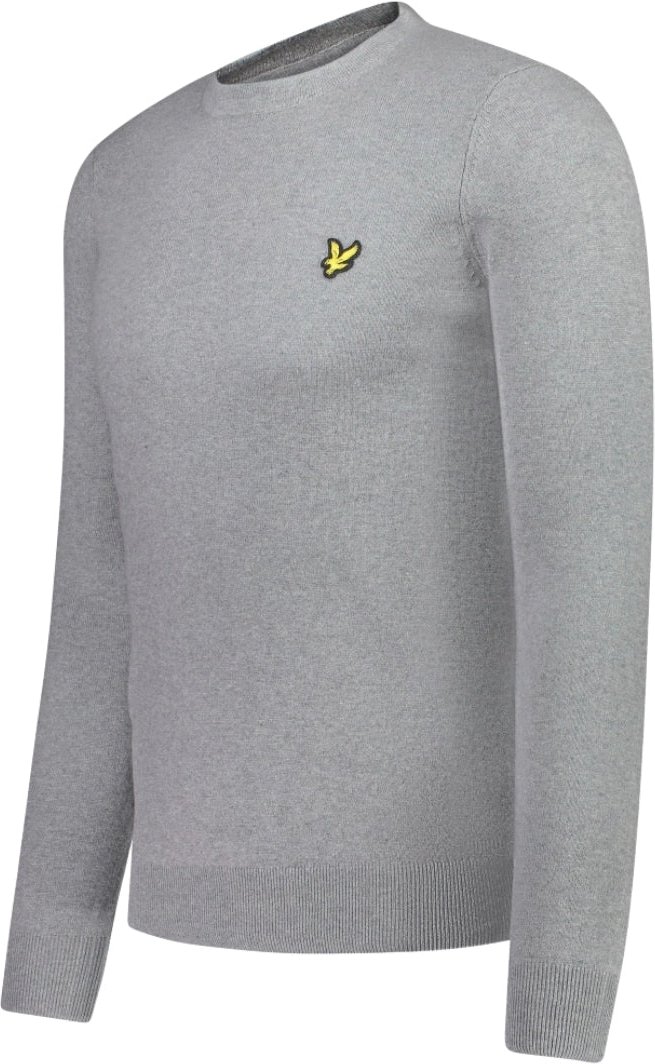 Thumbnail - Lyle & Scott Pullover mit Rundhalsausschnitt in Mittelgrau