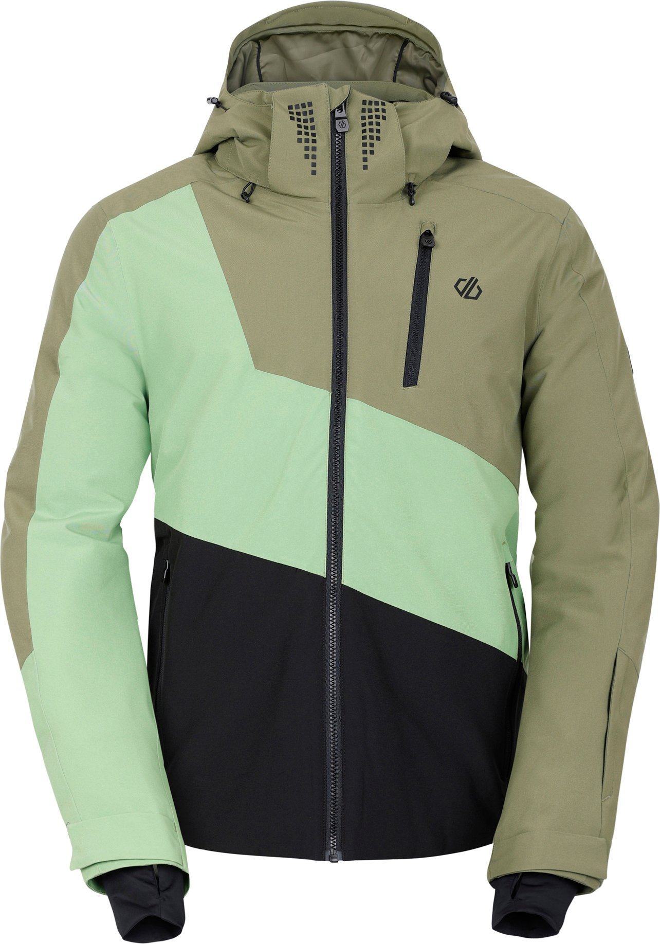 Dare 2B - "Baseplate II" Skijacke für Herren (Olivingrün/Pikantgrün)