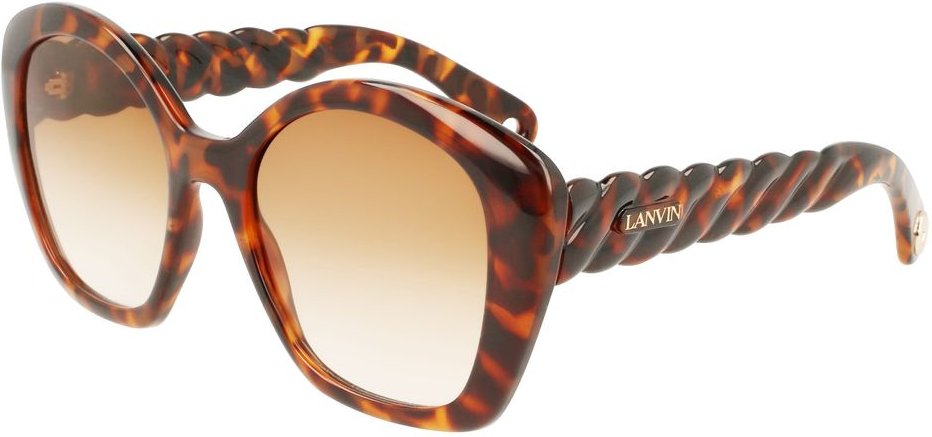 Lanvin Braune Bio Injizierte Sonnenbrille