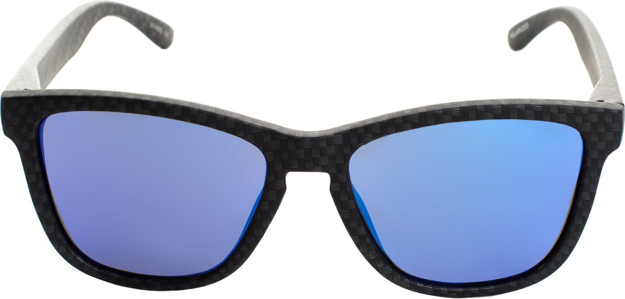 Polarisierte quadratische Sonnenbrille UV 400 Schutz CARBON Unisex