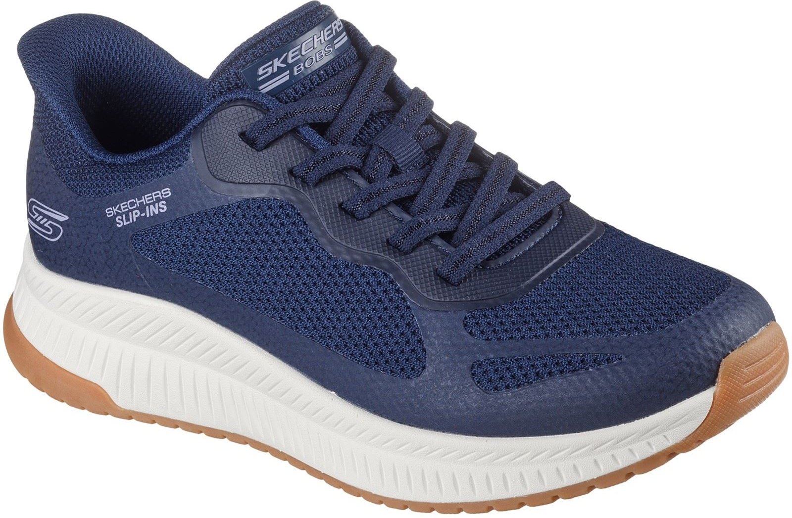 Skechers BOBS Squad 4 Grundlegende Damen Sneakers in Marineblau
