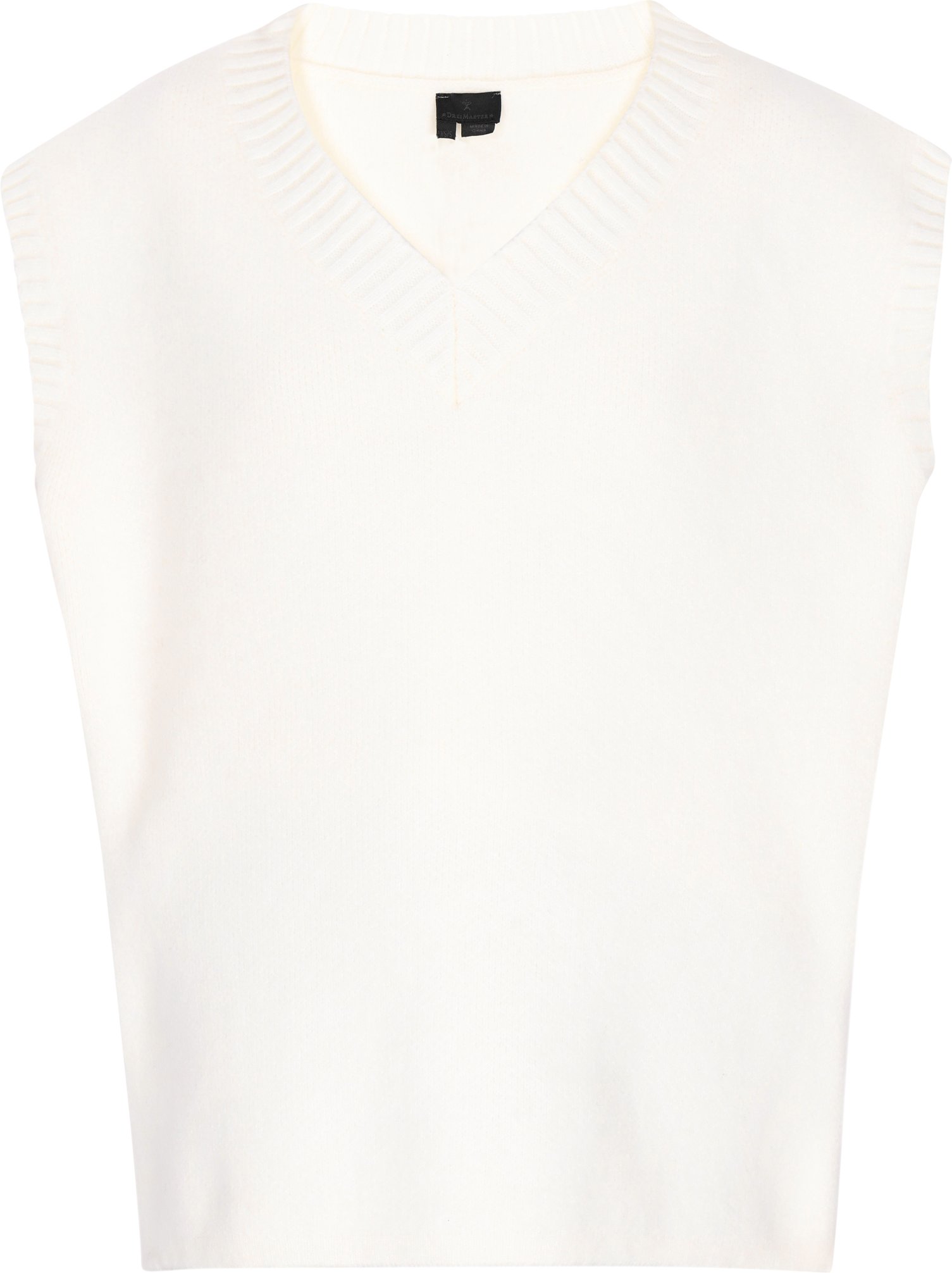 Dreimaster Pullunder Damen Wollweiss