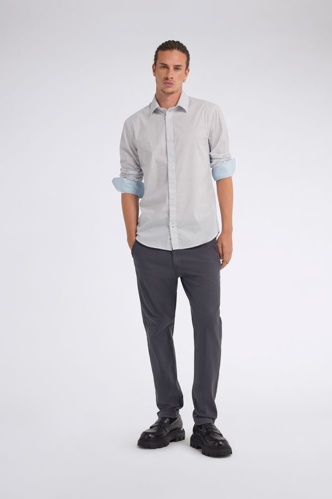 Blaues KIN/S-Herrenhemd