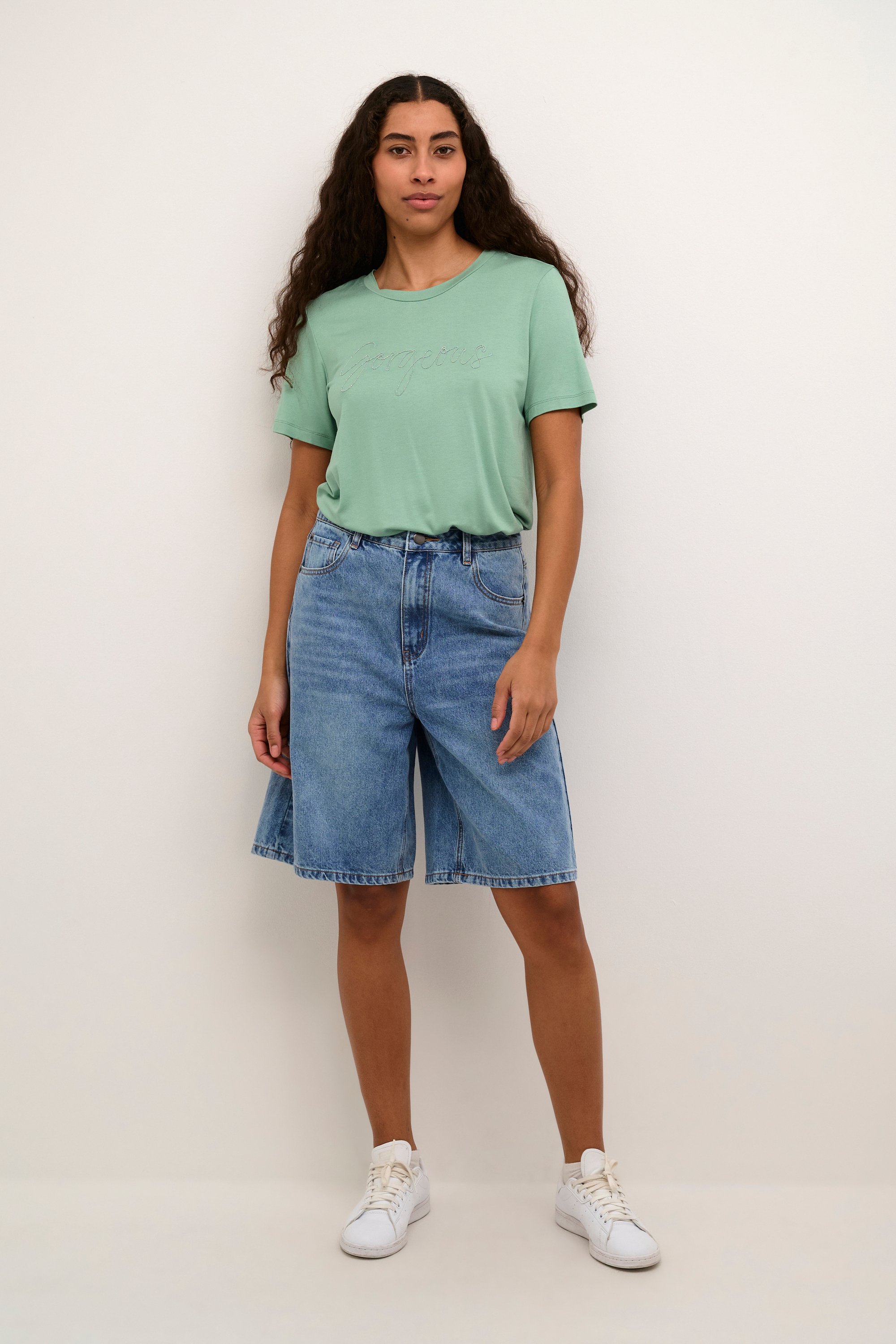 T-shirt Regular fit Granite Green