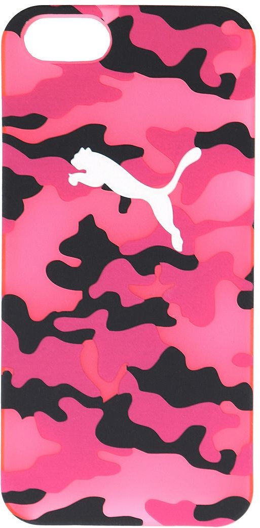 Puma Bytes Pink Black Camo iPhone 5 Hartem Telefon Fall 052532 05