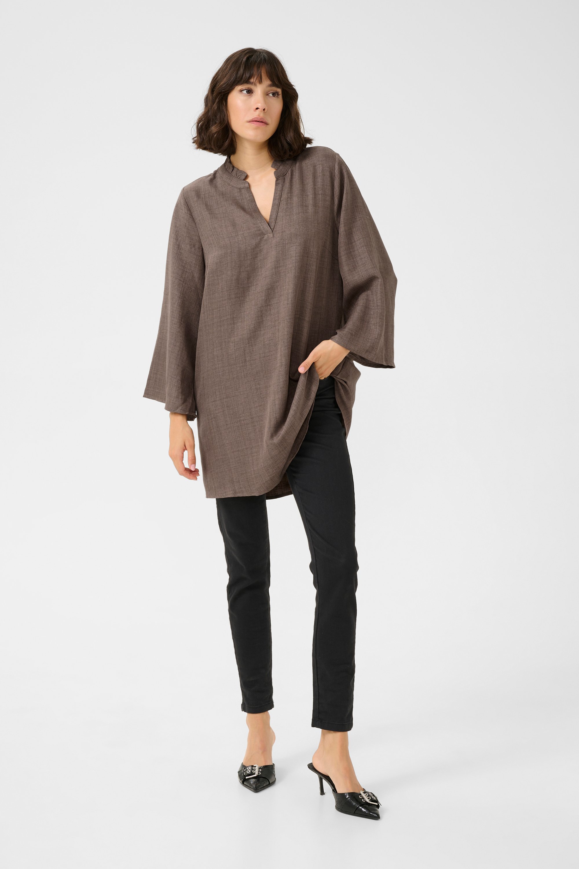 Tunika Regular fit beige