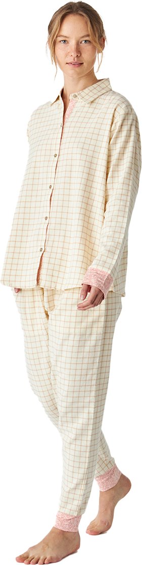 JJB3 Damen-Langarm-Shirt-Pyjama