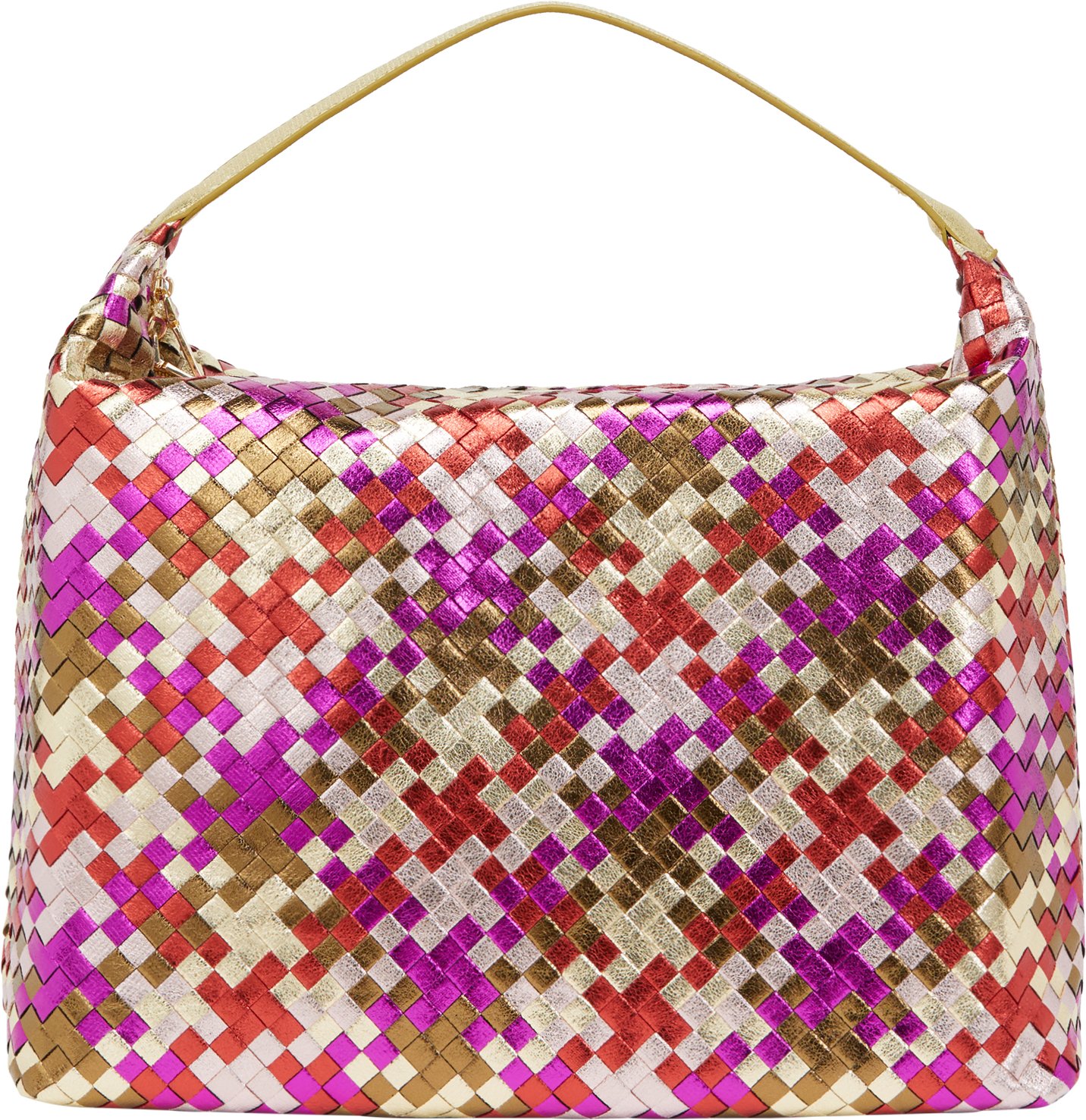 Faina Hobo-Tasche Hobo-Tasche Frauen Goldfuchsia
