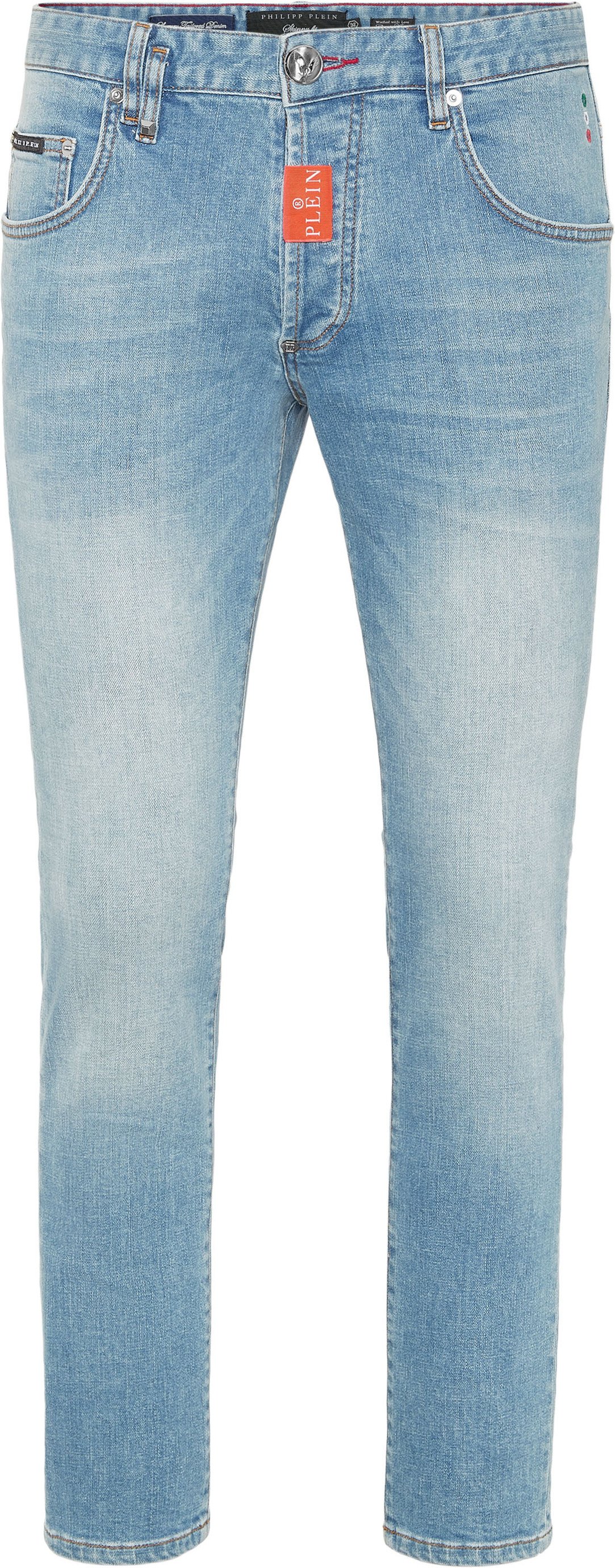 Denim Skinny Fit Trousers Hexagon