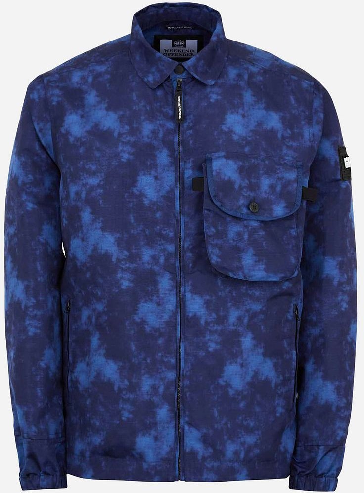 Weekend -Täter Mens Navy verrostete Jacke