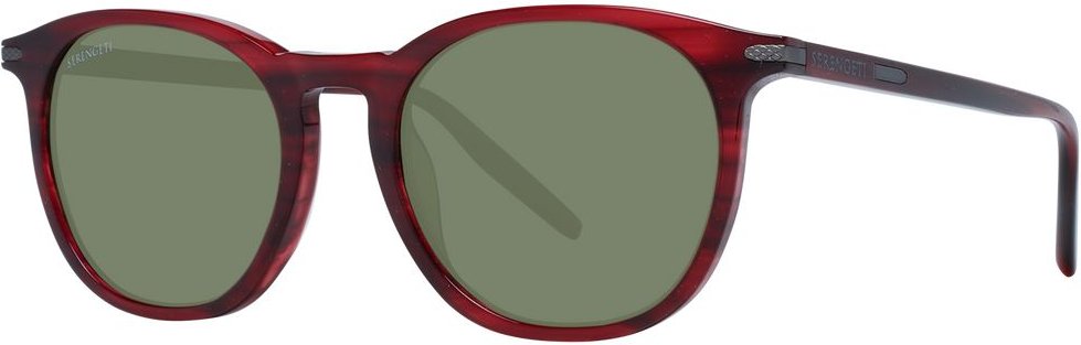 Rote Acetat-Sonnenbrille