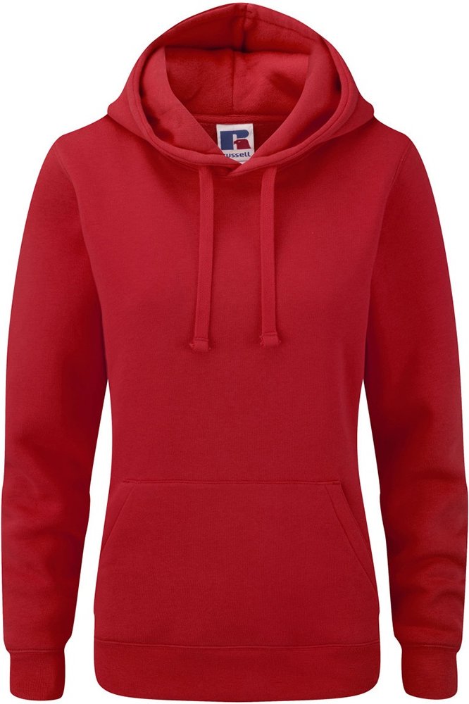 Russell Womens Premium Authentic Hoodie (3-Lagen-Gewebe) (Klassisches Rot)
