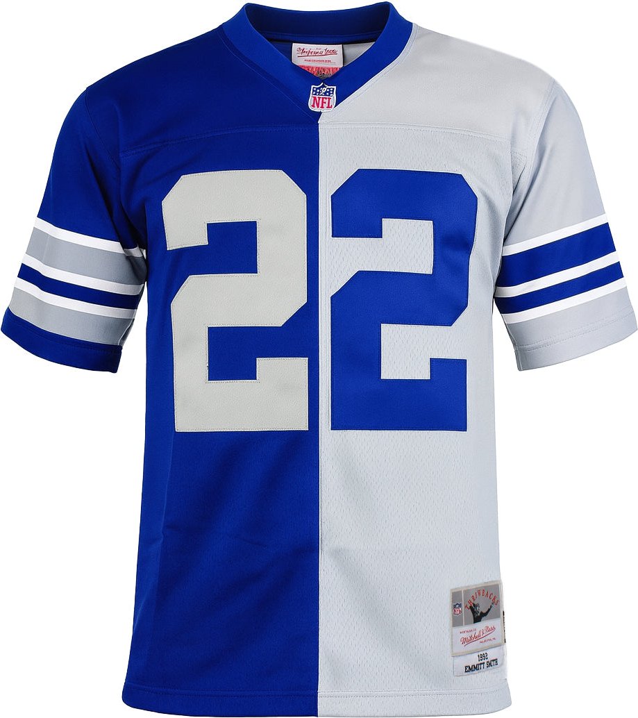 Mitchell & Ness NFL Dallas Cowboys 22 E. Smith Herren Split Legacy Trikot