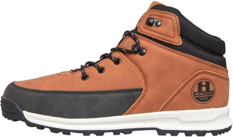 Henleys Mens Elan Stiefel in Braun