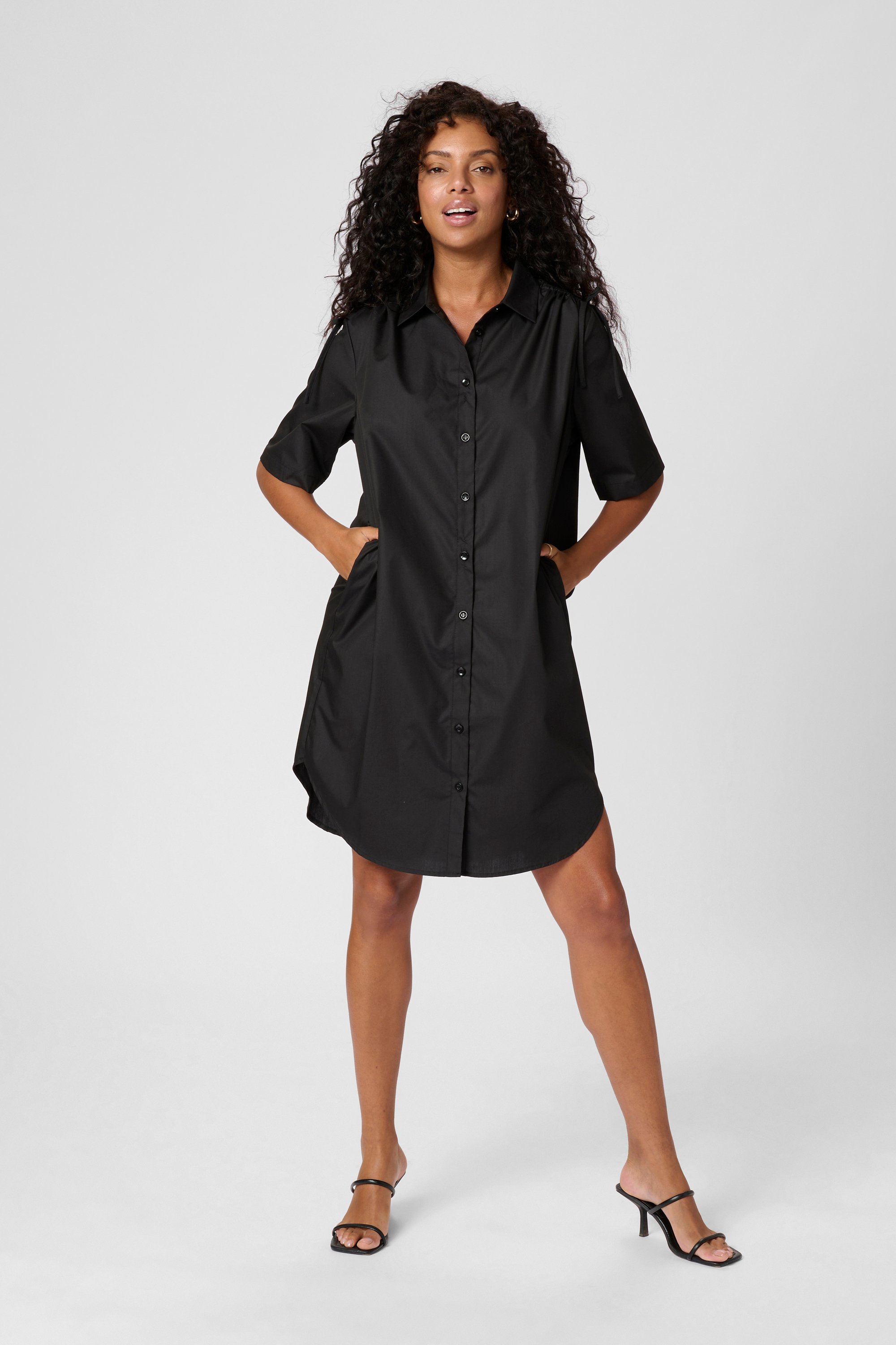 Kleid KAamayai A-shape black