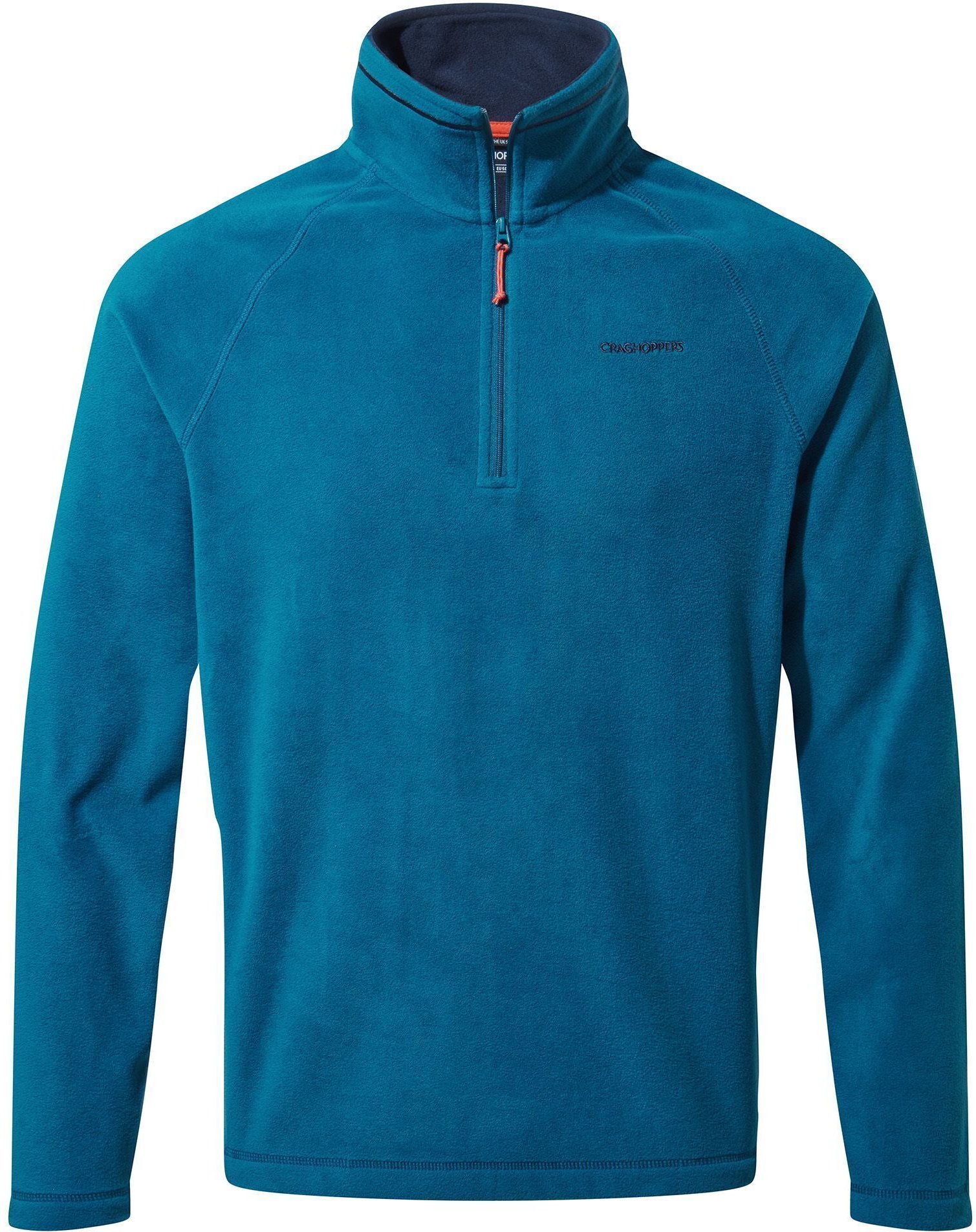 Thumbnail - Craghoppers - "Corey VI" Fleece-Oberteil, mit halbem Reißverschluss für Herren (Meeresblau)