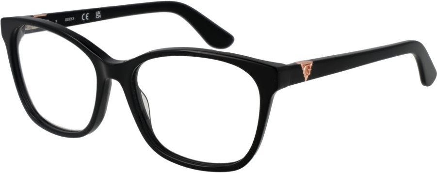 Schwarze Rahmenbrille