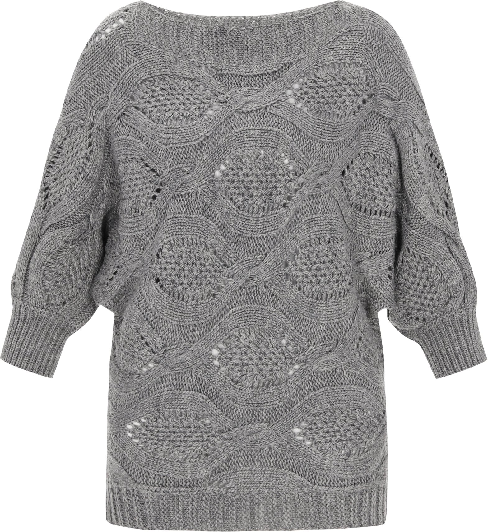 usha Pullover Frauen Graumelange