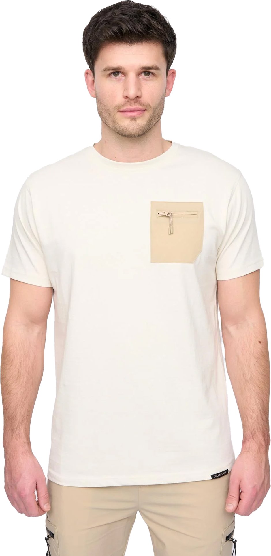 Duck and Cover - "Puretor" T-Shirt für Herren (Naturweiß)