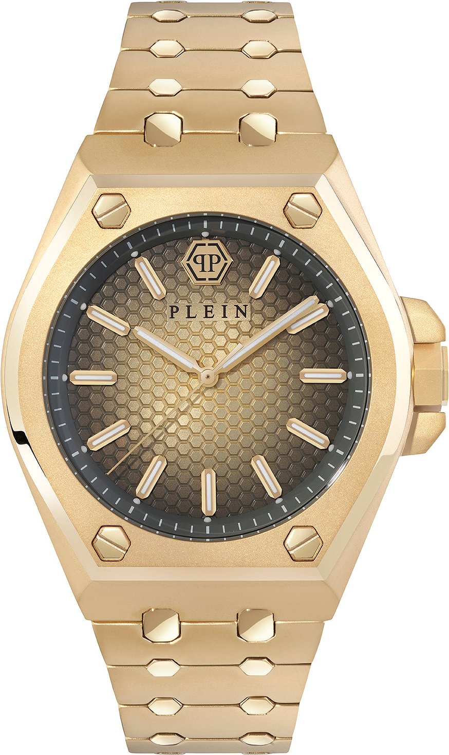 Philipp Plein Plein Extreme Gent Gold Herren Armbanduhr PWPMA0324
