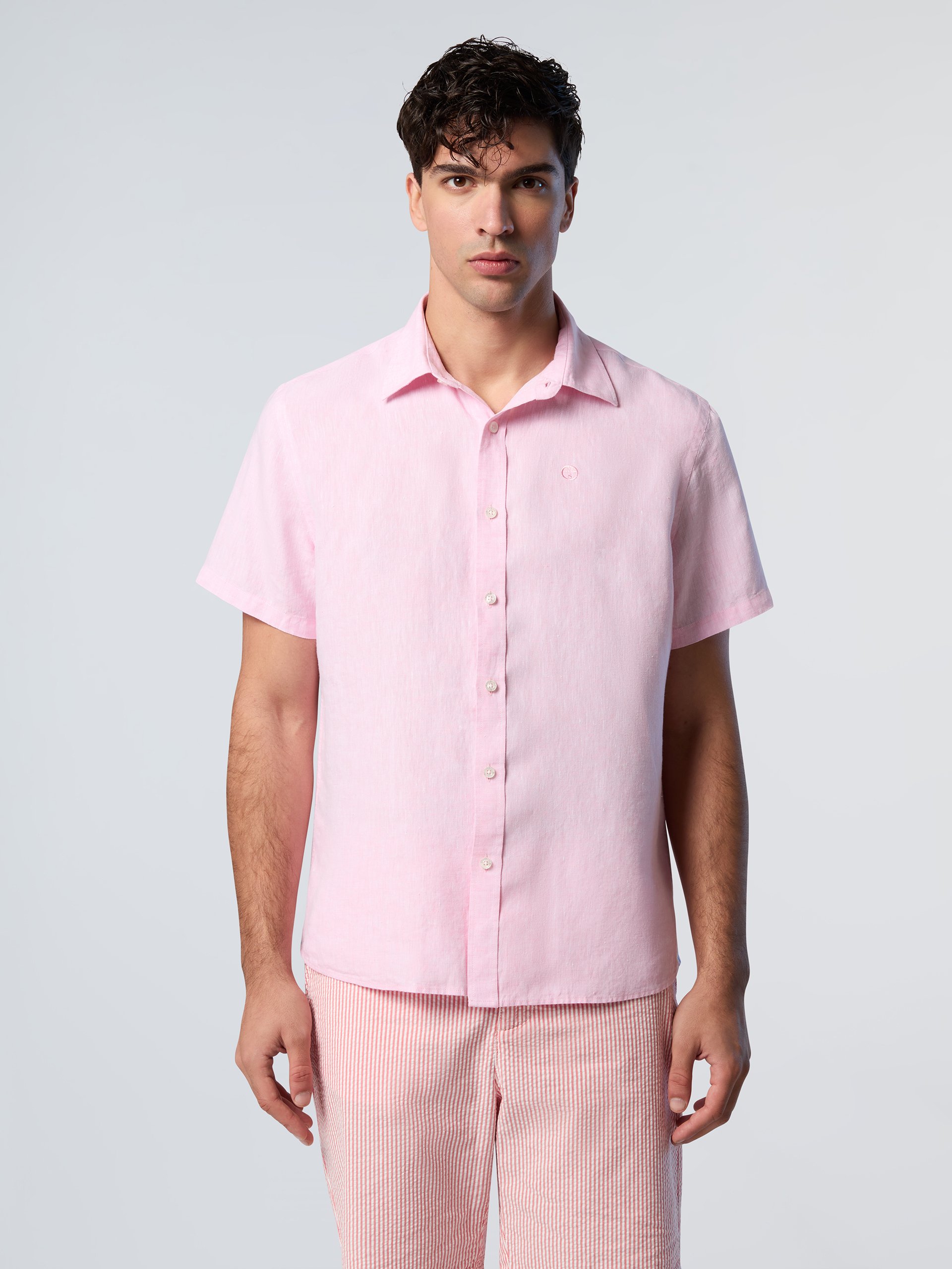 North Sails Hemd Kurzärmeliges Leinen