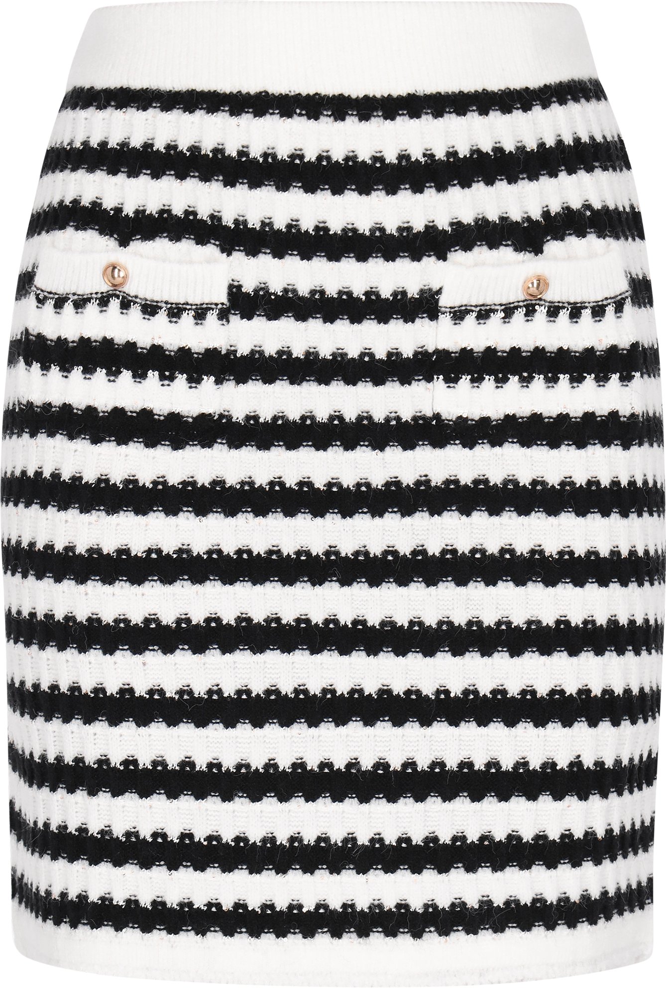 Faina Rock Frauen cremeweiß schwarz