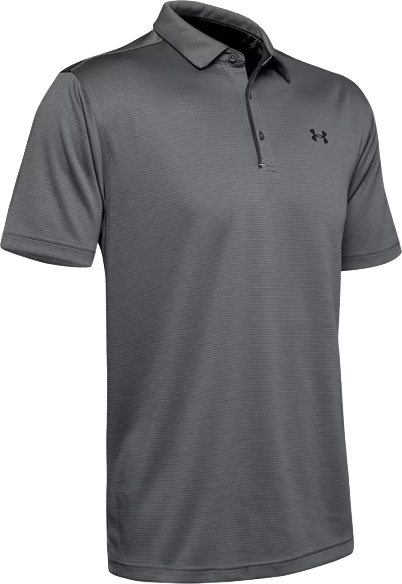 Under Armour - "Tech" Poloshirt für Herren (Graphit/Schwarz)